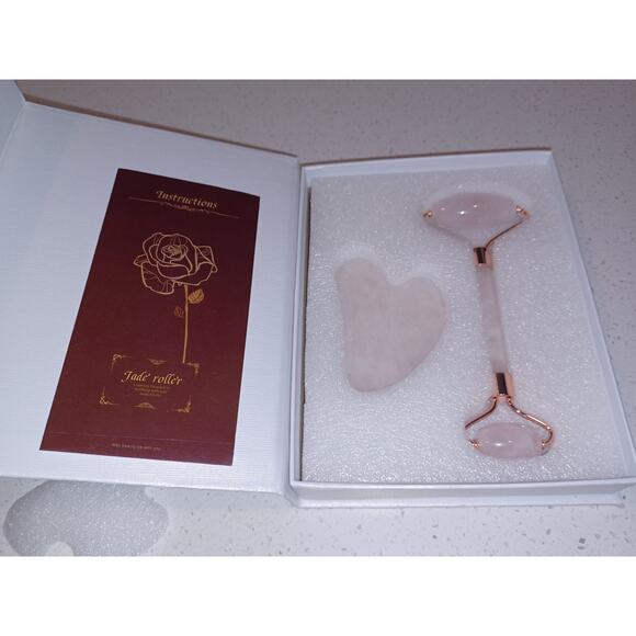 NEW Jade Rolle Face Roller, Facial Beauty Roller Skin Care Tools - Picture 4 of 6